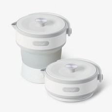 열탕소독 실리콘 온수 전기포트 휴대용 접이식 여행 1(개) 5462 EA, 모델명