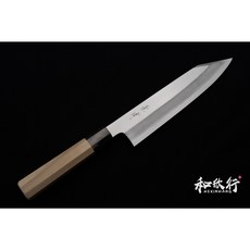 和欣行 馬場刃物 景清 銀三鋼 勘所型 橫幅 切付 朴木柄, 1個, 單刀240mm