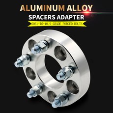 지프 체로키 Es valido 파라 리버티 2002 용 휠 스페이서 슈트 PCD 5x114.3 CB 71.6mm M1/2 25mm 30mm 2 피, [05] 2PCS 25mm Silver