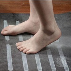 욕실미끄럼 방지패드 논슬립스티커 계단, 2x38cm(12매입), 2x38cm(12매입)