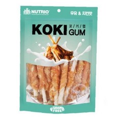 반려견 우유 치킨 씹는 간식 18p 치아 건강 스틱형 껌 가정용 애견 영양 보충, 1개, 상세페이지 참조