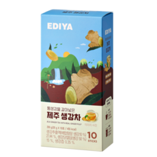 이디야 제주 생강차, 20g, 1개, 10개입