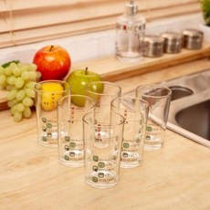 소맥잔(6개입 미라스 칼라 그린), 본품, 6개