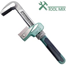 툴믹스 모터렌치+파이프렌치 모파렌치 TM-MP80 몽키 렌치 스패너 수도관 모파렌치 만능, 1개