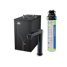 GUNG DAI 淨水器，先進過濾技術，智能控制面板，時尚外觀設計，節能省電，多重安全保護, GD600-4HL-消光黑