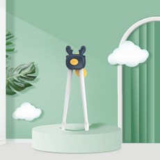 精選優品 左右手通用學習筷 虎口訓練筷 兒童學習筷 兒童學習餐具 幼兒訓練筷, 1個, 王子鹿【虎口】