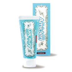 아미덴 어린이 유아치약 저불소 60g 딸기향 에코서트 유기농 인증 구매시 온가족 구강관리, 유아치약 저불소 60g+클래식 치약 30g 증정