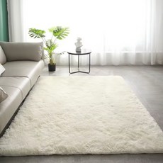 FOWOD 러그 포근한 극세사 카페트 털러그 터치미 거실 침실