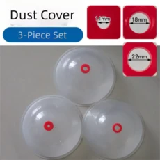 투명 디자인 먼지통 전기 드릴 구멍 액세서리 천장 타일 포집기, 02 3 pcs