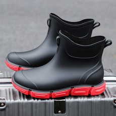 YANGTA 패션 남자 레인부츠 작업용 낚시화 야외 가벼운 논슬립 남자 레인부츠LY-007
