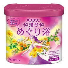 바스크린 와한 니치와 메구리욕 360g(약 12회분) [약용 입욕제] 분말 입욕제, 360g, 1개