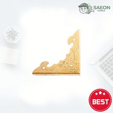 세이온 코너보호대 삼면모서리 박쥐 40 40 골드 CB 앤틱 가구장식