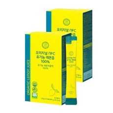 아르디엠 오리지널 NFC 유기농 레몬즙 100% 착즙 레몬 원액, 280g, 2개