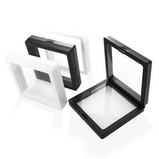 반지 귀걸이 주얼리 정리함 쫀쫀박스 투명상자 선물포장 밀봉케이스, 투명케이스(5x5cm), 10개