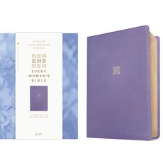 (영문도서)KJV Every Woman's Bible Filament Enabled (Leatherlike Periwinkle Purpl... Imitation Leather, Tyndale House Publishers, English, 9781496485045
