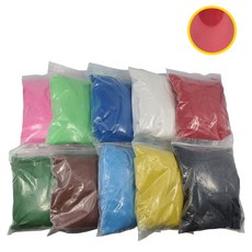 제삼오스토어 색모래 1kg 빨강 장식병 인테리어 모래놀이세트 다채로운색