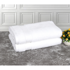 Granduer 미니 화이트 배스 타월 2P 50x90cm 코스트코, 1세트