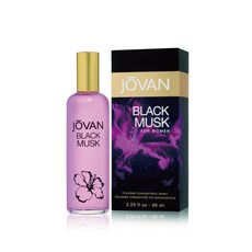 Jovan 喬梵 Black Musk 迷情黑麝香女性古龍水, 1個, 迷情黑麝香(女香黑紫色) 96ml