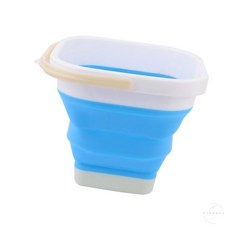 접이식 손잡이 바스켓 브이앤맥 캠핑, 3L - 원형