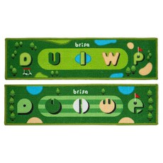 브리사 골프매트 골프채 거치 러그 스크린 연습, 아이콘, 1개