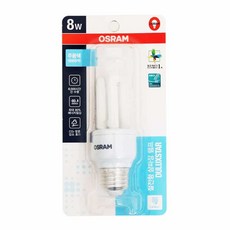 삼파장램프 엘이디램프 주광 8W 절전 8W전구 59390EA 1(PC), 색상, 1개