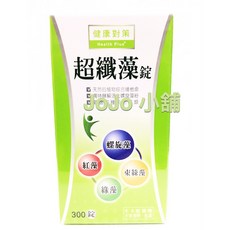健康對策 超纖藻錠 四藻合一 300粒, 1個