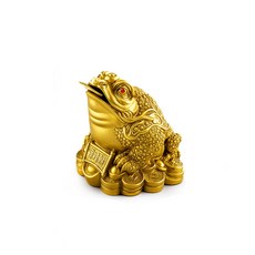 제너럴케이 삼족두꺼비 황동 인테리어 소품 재물운 복운 행운 장식품 풍수 개업 선물