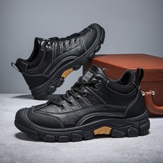 카고화 남가죽 미끄럼 방지 내마모성 캐주얼 등산화 남성화 빅사이즈 45 트래킹