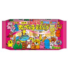 일본 긴비스 타벳코 수족관 패밀리6팩 버터 비스킷, 138g, 3개