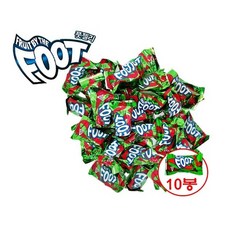 후룻바이더풋 테이프 풋젤리 매장용 스트베리향, 21g, 10개