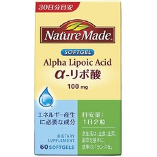 Nature Made 萊萃美 硫辛酸軟膠囊, 1盒, 60顆