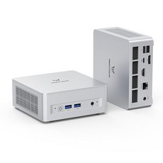 MINISFORUM UM870 Slim pc AMD Ryzen 7 8745H DDR5-5600MHz 32GB 1TB SSD Windows 11 Pro 소형 pc Radeon, UM870Slim, 1GB, 1GB