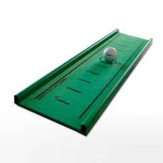 BOOM 스퀘어 투 스트로크 퍼팅 가이드 용품 매트 연습 골프 스윙 dew+03850YR, 1개