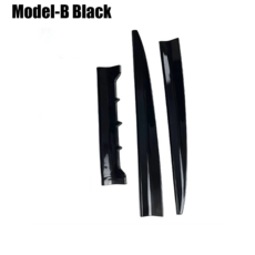 스포일러 리어 에어로파츠 범용 테일 트렁크 립 자동차 레이싱 세단 윙 BMW 호환 E46 E90 F30 G20 For Audi A3 A4 A5 A6 Benz W204 W211, 한개옵션1, 01 Model-B Black, [01] Model-B Black