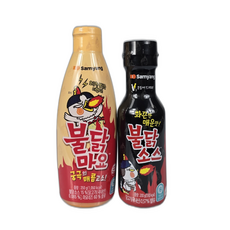 삼양 불닭소스 + 불닭마요소스 세트, 2개, 250g