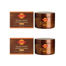 태닝 촉진제 젤 천연 지속 셀프 태닝기 선리스 태너 바디 페이스 글로우 브론저 영양 집중 크림, 2 x 114g Boxed