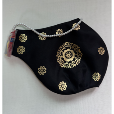 [국내 핸드메이드] 신상품 여아 조바위 수제 금박 옥 테슬 한복모자