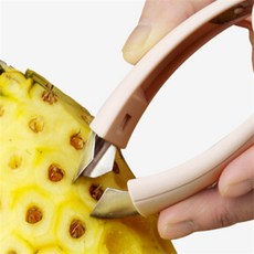 신라Pick 파인애플 껍질 제거 집게 토마토꼭지따개