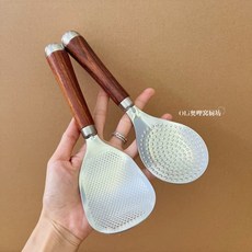 304不鏽鋼花梨木飯勺, N/A, 1個