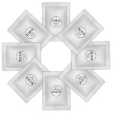 자동차 에어 벤트 클립 리필 솔리드 프래그런스 패드 4가지 향 교체 태블릿 자동차용 오래 지속되는 방향제 (레몬 바다 향수 라벤더 포함) 8팩, 8