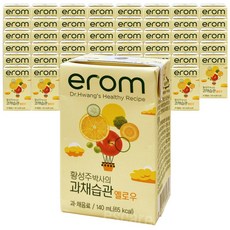 이롬 황성주박사의 과채습관, Yellow, 48개, 140ml
