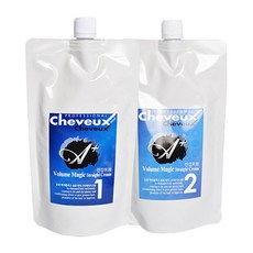 디어스 슈보 매직약 에이플러스 볼륨매직 스트레이트 크림 (건강모) 1제 2제 각 500g, 1개