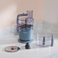 켄우드 멀티프로 고 4-in-1 컴팩트 오픈형 헤드 푸드프로세서 FDP22.130RD, FDP22.130GY