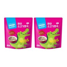 푸디버디 한우 소고기뭇국, 180g, 2개