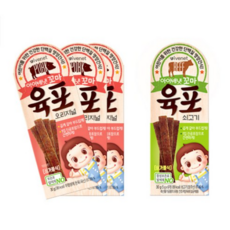 아이배냇 부드러운 육포 혼합 돈육 3p + 쇠고기 세트, 1세트