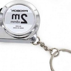 디렉토베리 휴대용 키링 미니줄자 2m 의류 측정 자동 줄자2m 자동줄자