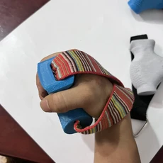 ADOCARN 1pc 손목 근력 파워 운동 장치 장비 및 팔뚝 현상기 손 강화기 트레이너 팔 피트니스 캐주얼 복근 압출기, 01 B