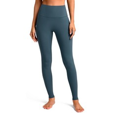 Colorfulkoala Dreamlux 여성용 앞솔기 없는 레깅스 63.5cm/71.1cm(25인치)/71.1cm(28인치) 안쪽 솔기 하이 웨이스트 버터처럼 부드러운 요가