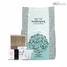 이탈왁스 하드 너바나 아로틱 스파 샌달우드 왁스 1kg 짧은 모발 저자극 천연 오일, 1개