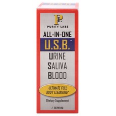 Purity labs Purity Labs Purity Labs USB 多合一全身清潔膳食補充劑 10 片, 1個